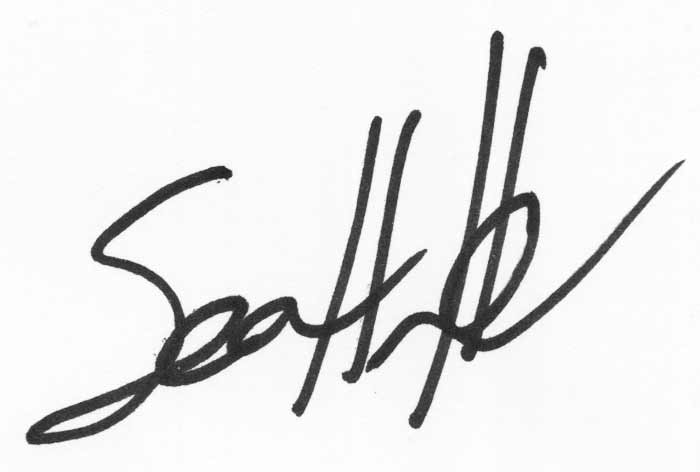 Signature of Sean Hofherr