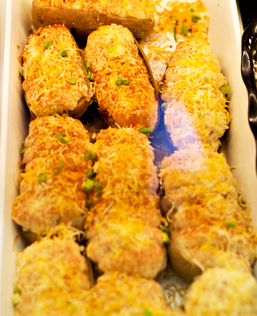 Twice-baked potatoes